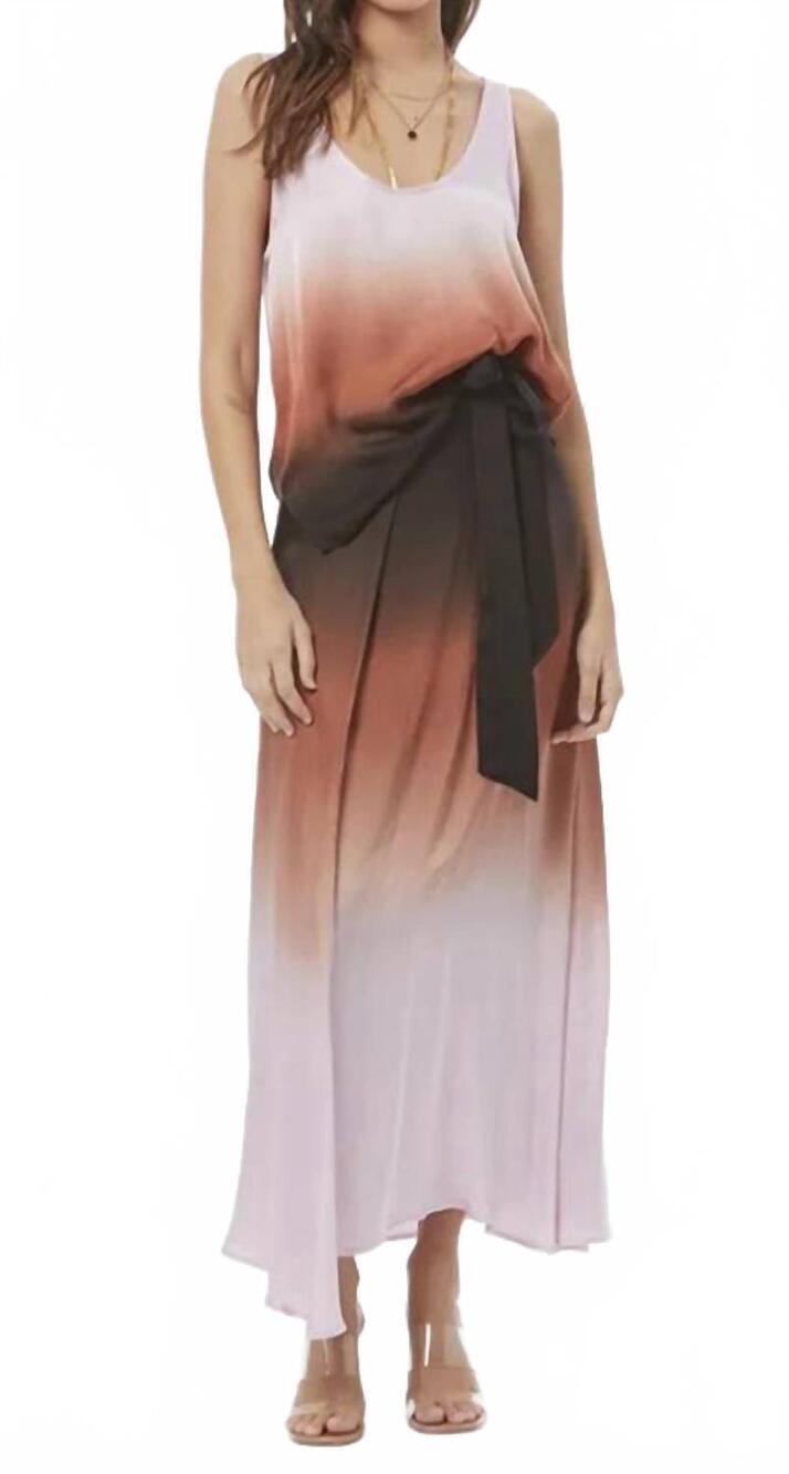 NEW YOUNG FABULOUS & BROKE nari tank in antique violet ombre